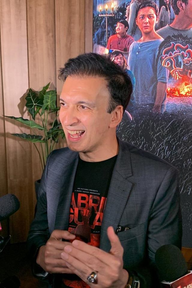 Konferensi pers trailer terakhir film Pabrik Gula di MD Place, Setiabudi, Jakarta Selatan, Senin (10/3/2025). Foto: Vincentius Mario/kumparan