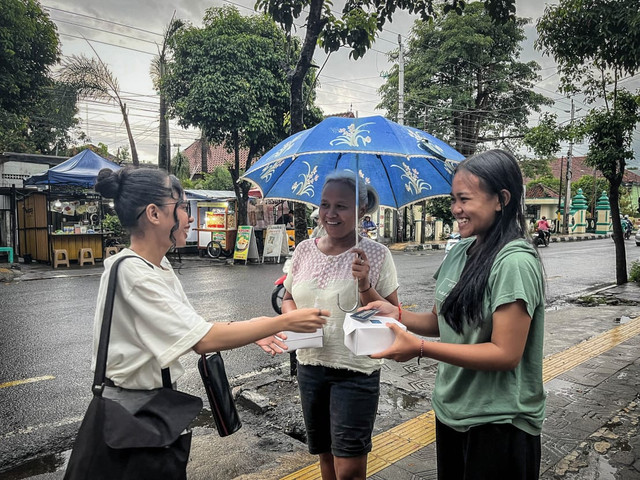 Kampanye EIGER Women For Them: A Charity by Women for Every Woman di Yogyakarta, Sabtu (8/3). Foto: Dok. EIGER Yogyakarta/Pandangan Jogja