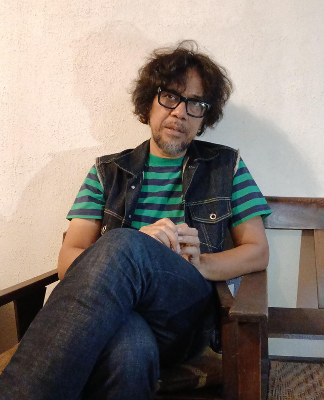 Jimi Multhazam saat ditemui di Pondok Labu, Jakarta Selatan, Rabu (12/3). Foto: Vincentius Mario/kumparan