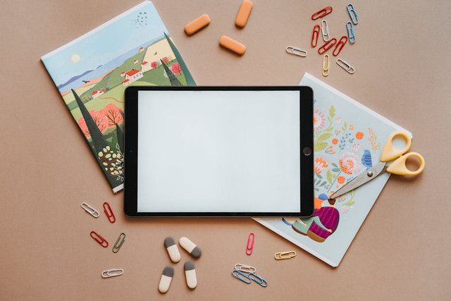 Ilustrasi tablet 2025. Foto: Pexels