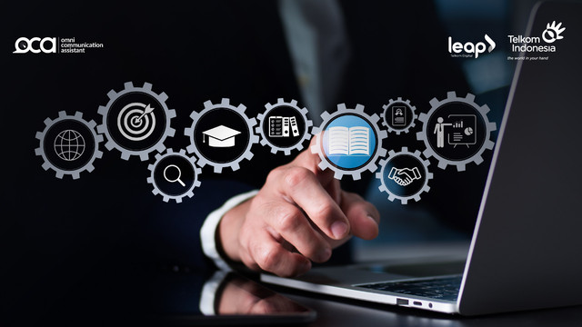OCA integrasikan komunikasi di institusi pendidikan. Foto: Dok. Telkom 
