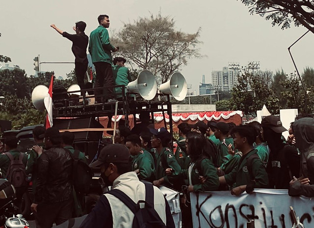Contoh pengorganisiran massa untuk memperjuangkan kondisi yang lebih ideal. Foto: Jihan Tamamah / Dok. Pribadi