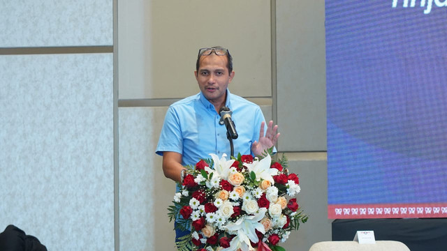 Wakil Menteri Hukum (Wamenkum), Edward O.S. Hiariej di Surabaya. Foto: Kemenkum RI