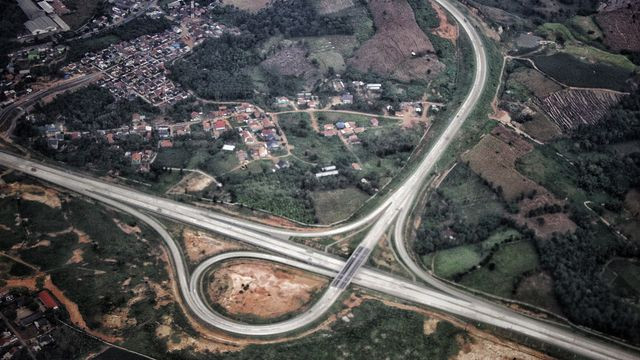 Ilustrasi Tol Palembang-Betung/Dokumen Kumparan. 