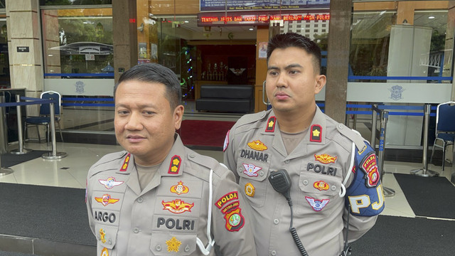 Wakil Direktur Lalu Lintas Polda Metro Jaya, AKBP Argowiyono saat di wawancarai di polda metro jaya, jakarta selatan. Selasa (18/3/2025). Foto: Rayyan Farhansyah/kumparan
