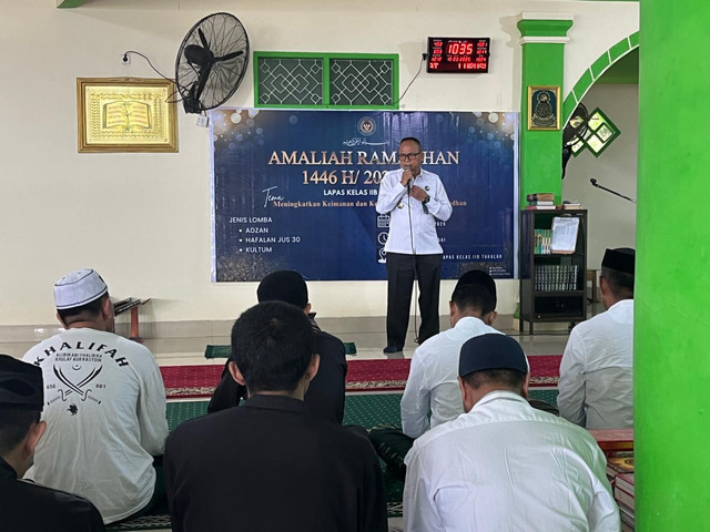 Semarak Ramadan, Lapas Takalar Gelar Perlombaan Bagi Warga Binaan