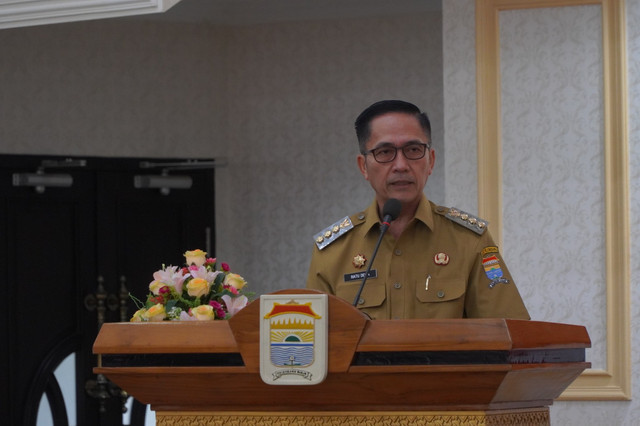 Ratu Dewa dalam menghadiri RKPD dan RPJMD/ist.