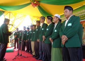 Pelantikan Pengurus Cabang NU Aceh Singkil Aceh oleh Ketua PWNU Aceh Lem Faisal; Sumber Gambar NU Online