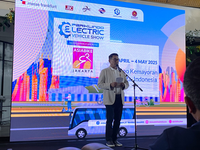 Acara Media Gathering PERIKLINDO Electric Vehicle Show (PEVS) 2025 (19/3/25) Foto: Trio Bagus Witjaksono/kumparan