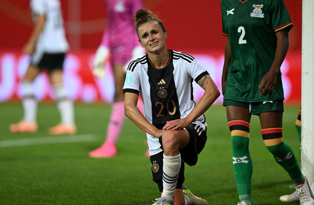 Pemain Timnas Wanita Jerman, Lina Magull. Foto: AFP