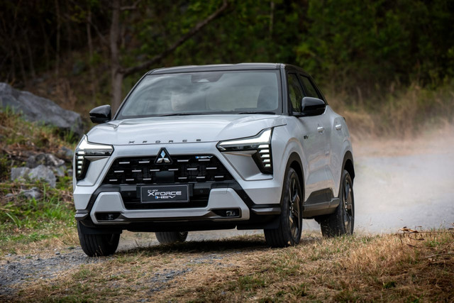 Mitsubishi Xforce HEV di pasar Thailand. Foto: Mitsubishi Motors