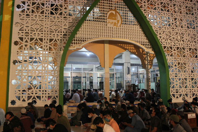 Ilustrasi Doa Puasa Hari ke-22 Ramadhan, sumber gambar unsplash/Masjid Pogung Raya