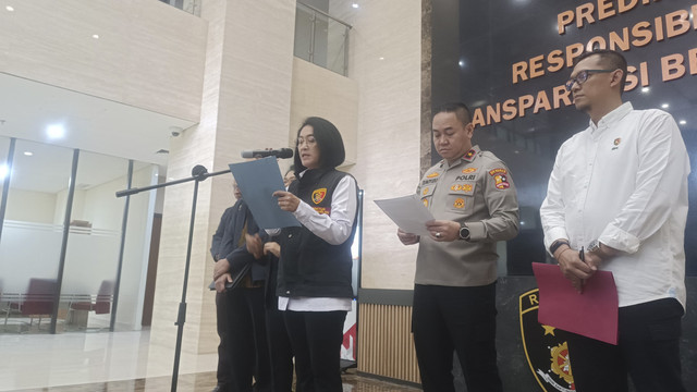Dirtipid PPA-PPO Brigjen Nurul Azizah dalam jumpa pers di Mabes Polri, Jaksel, Jumat (21/3/2025). Foto: Thomas Bosco/kumparan