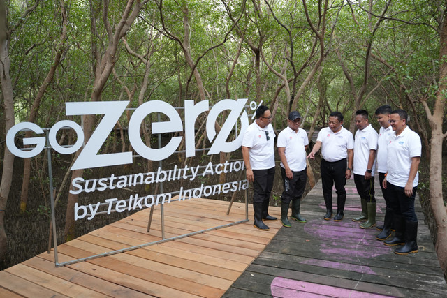 Program GoZero-Sustainability Action by Telkom Indonesia sebagai aksi nyata ESG Telkom demi masa depan berkelanjutan. Foto: Dok. Telkom