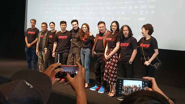 Konfrensi press para pemain Qodrat 2. Foto: Vincentius Mario/kumparan