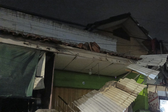 Rumah warga di Kecamatan Koja, Jakarta Utara, Sabtu (22/3/2025).  Foto: Dok. BPBD DKI Jakarta