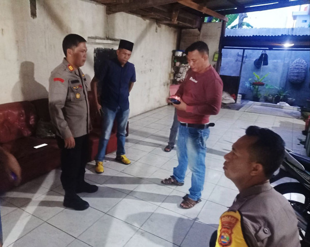 TKP kejadian di Kampung Sidodadi, Kecamatan Bandar Surabaya, Kabupaten Lampung Tengah. | Foto: Dok Humas Polres Lampung Tengah