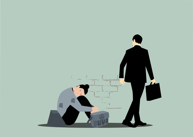 Kesenjangan sosial (sumber: https://pixabay.com/id/)