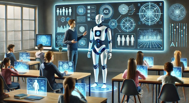 AI Dalam Kelas (Sumber: Dokumen Pribadi)