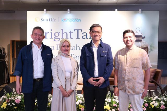 Acara Bright Talk Sun Life bertema "Puasa Berkah, Keuangan Terarah" yang digelar di Cacamarica, Menara Sun Life Lantai 5, Jakarta Selatan, Kamis (20/3). Foto: kumparan