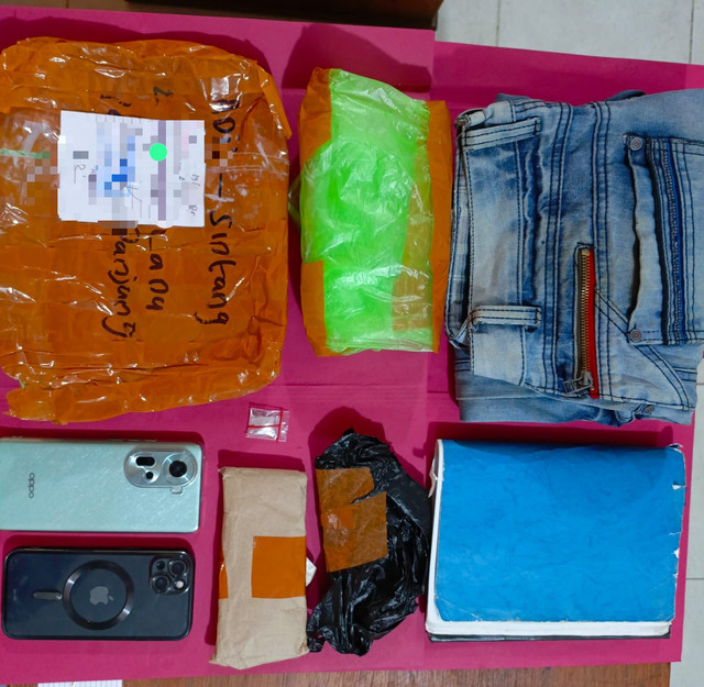 Barang bukti narkoba berupa ganja dan sabu yang diamankan Polres Sintang. Dok: Sat Resnarkoba Polres Sintang