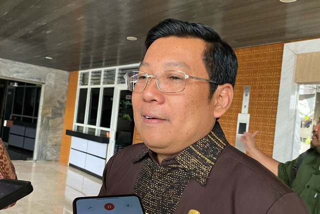 Kepala Badan Pangan Nasional (Bapanas) Arief Prasetyo Adi di Kompleks Parlemen, Jakarta, Senin (24/3/2025). Foto: Muhammad Fhandra Hardiyon/kumparan