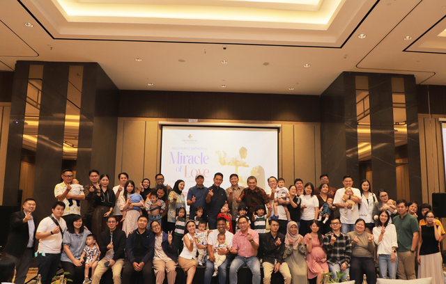 Eka Hospital Grand Family mengadakan NICU Family Gathering dengan tema "Miracle of Love" di Hilton Garden Inn pada Sabtu (22/3). Foto: Dok. Eka Hospital