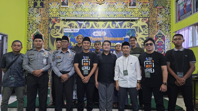 TDA Kutai Kartanegara Beri Santunan Anak Binaan LPKA Tenggarong