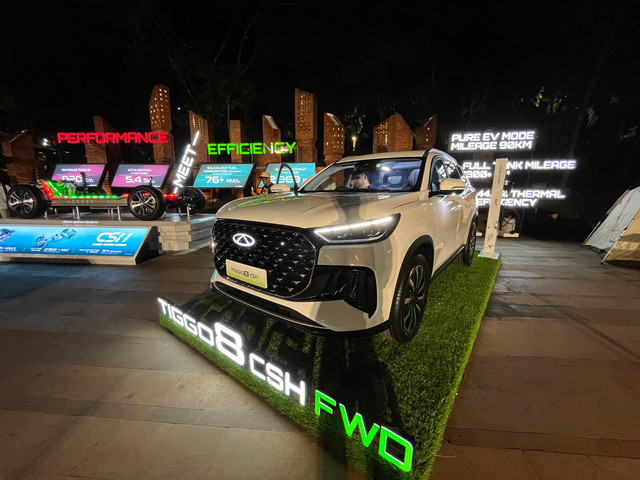 Chery Tiggo 8 CSH. Foto: Fitra Andrianto/kumparan