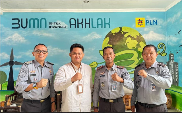 Pastikan Pasokan Listrik Aman, Kalapas Koordinasi dengan PLN Magelang Kota