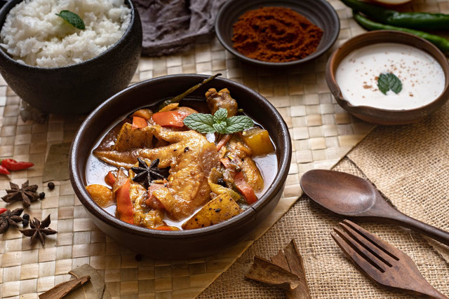 Ilustrasi untuk rekomendasi bumbu opor ayam instan. Sumber: pexels.com/Dee Dave