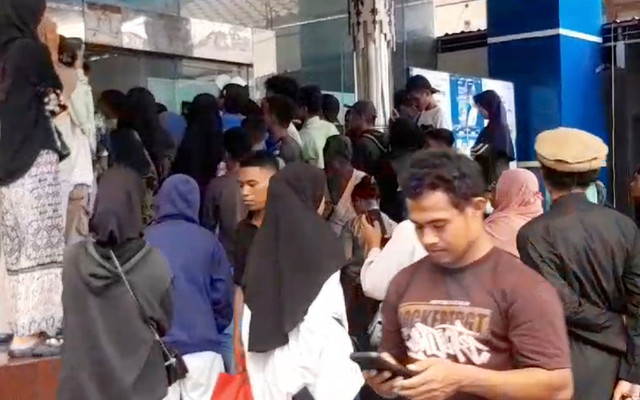 Suasana di Kantor Pelni Ambon, Senin (24/3/2025). Dok: Ist