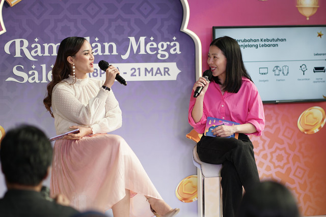 Head of Operations Lazada Indonesia, Amelia Tediarjo dalam acara Media Gathering Lazada Ramadan Mega Sale. Foto: Lazada