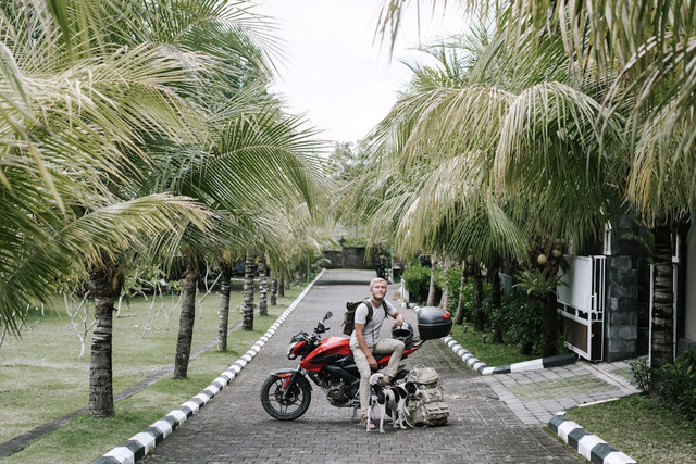 Ilustrasi. Merk shockbreaker motor terbak. Sumber: Pexels / ArtHouse Studio