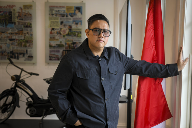 Wakil Ketua Komisi I DPR RI Dave Akbarshah Fikarno Laksono. Foto: Sulthony Hasanuddin/ANTARA FOTO 