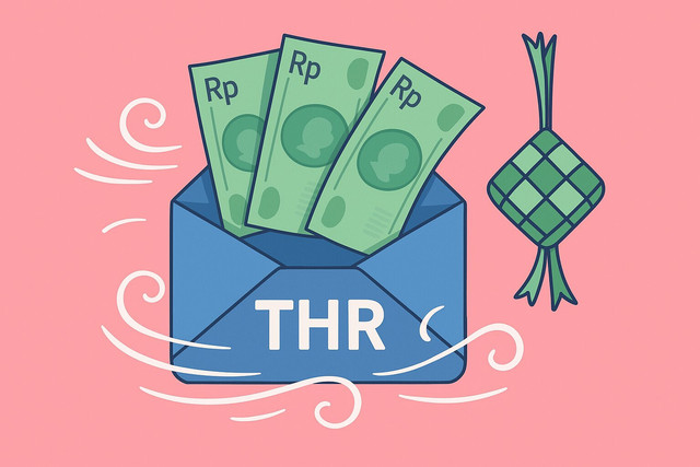 Ketupat dan THR. Sumber: Diolah penulis.