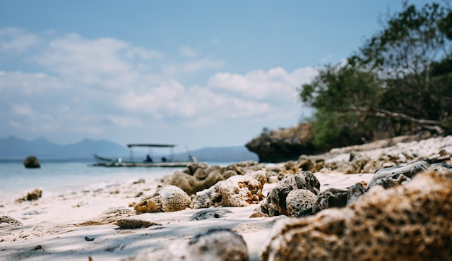 Wisata Bali yang sepi. Foto: Pulau Menjangan. Sumber: Unsplash/Jannes Glas