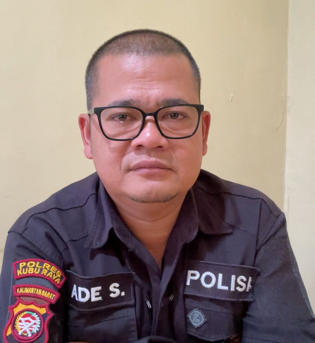 Kasubsi Penmas Polres Kubu Raya, AIPTU Ade. Foto: Rabiansyah/Hi!Pontianak