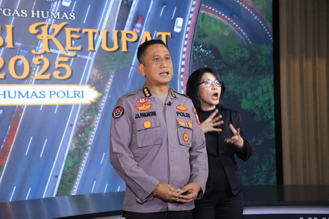 Juru Bicara Satgas Himas Ops Ketupat 2025 Kombes Pol Jansen Avitus Panjaitan, Kamis (27/3). Foto: Dok. Istimewa