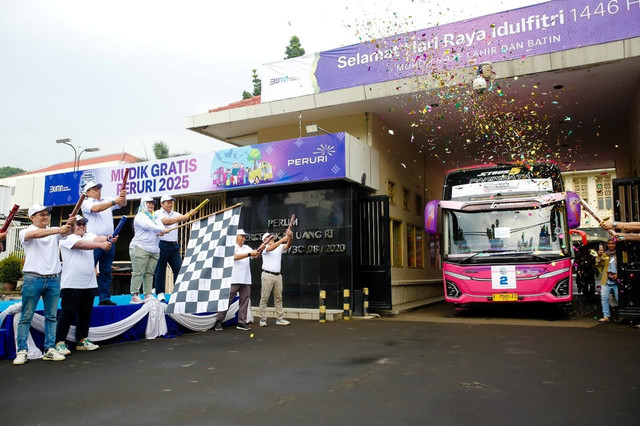 Mudik Gratis Peruri 2025. Foto: Peruri
