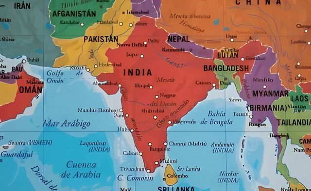 Peta Geografis Pakistan (Sumber: Shutterstock) https://www.shutterstock.com/id/image-photo/geographic-map-pakistan-india-nepal-bangladesh-624123605