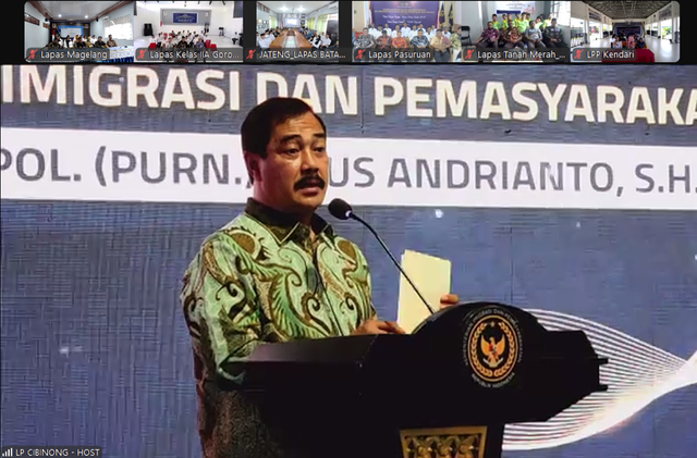 Menteri Imigrasi dan Pemasyarakatan Berikan Remisi Khusus Hari Raya