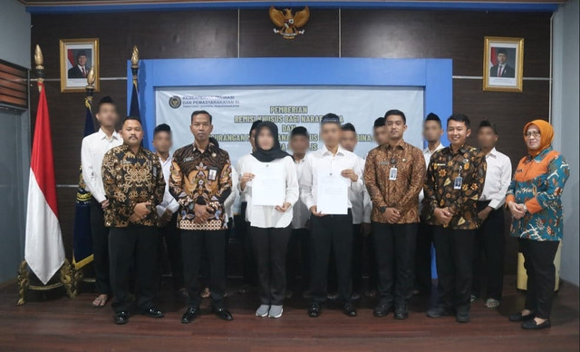 Pemberian Remisi Khusus (RK) Idul Fitri bagi Narapidana Lapas Magelang