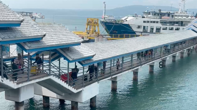 Pelabuhan Ketapang, Jumat (28/3/2025). Dok: Ist.