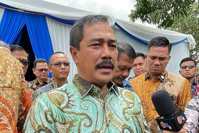 Menteri Imigrasi dan Pemasyarakatan Agus Andrianto di acara pemberian remisi khusus dan pengurangan masa pidana di Hari Raya Nyepi dan Idul Fitri. Foto: kumparan