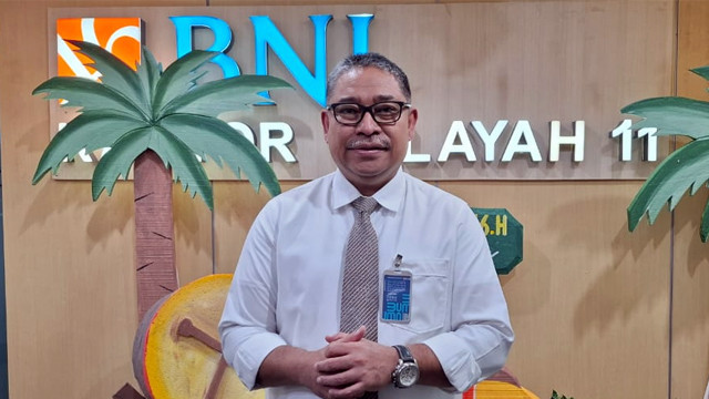 Pemimpin BNI Wilayah 11 Suluttenggomalut, Lodewyck Z.S Pattihahuan