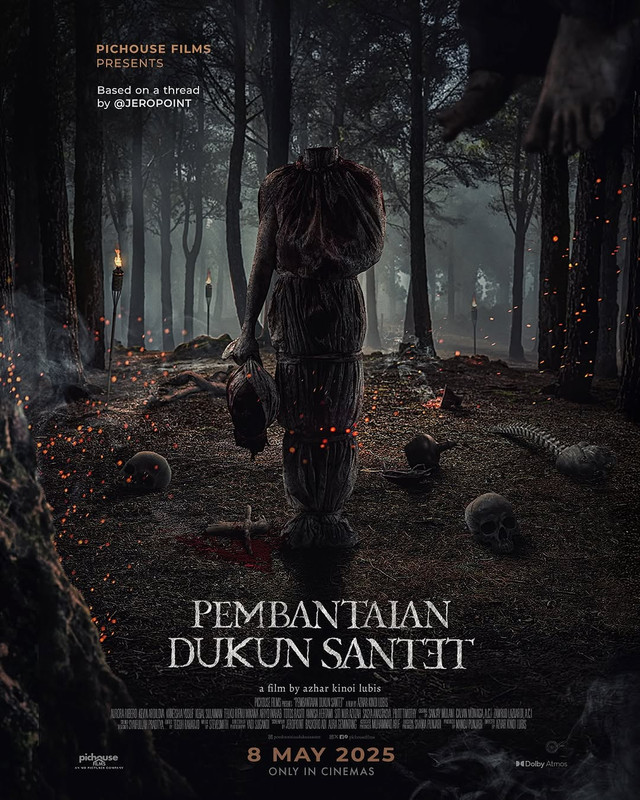 Poster film Pembantaian Dukun Santet. Foto: Pichouse FILMS