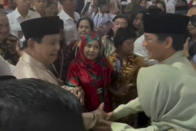 Sandiaga Uno bersilaturahmi dengan Presiden Prabowo Subianto di Istana Negara, Senin (31/3/2025). Foto: Instagram/ @sandiuno