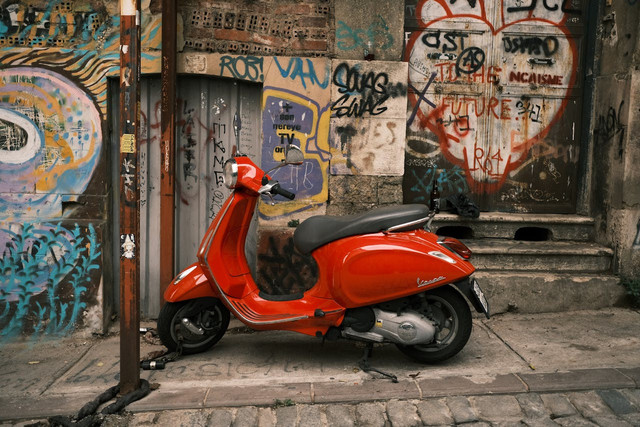 Ilustrasi untuk Motor mirip Scoopy. Sumber: pexels.com/Sami Aksu