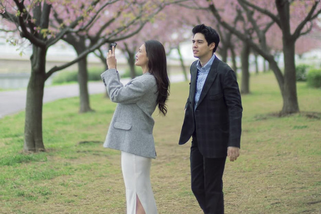 Luna Maya dilamar Maxime Bouttier di Jepang. Foto: Instagram/ @lunamaya